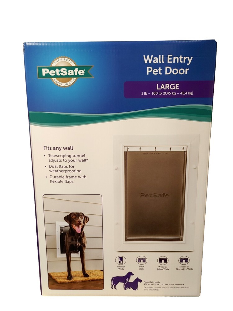 PetSafe Wall Entry Pet Door, Large