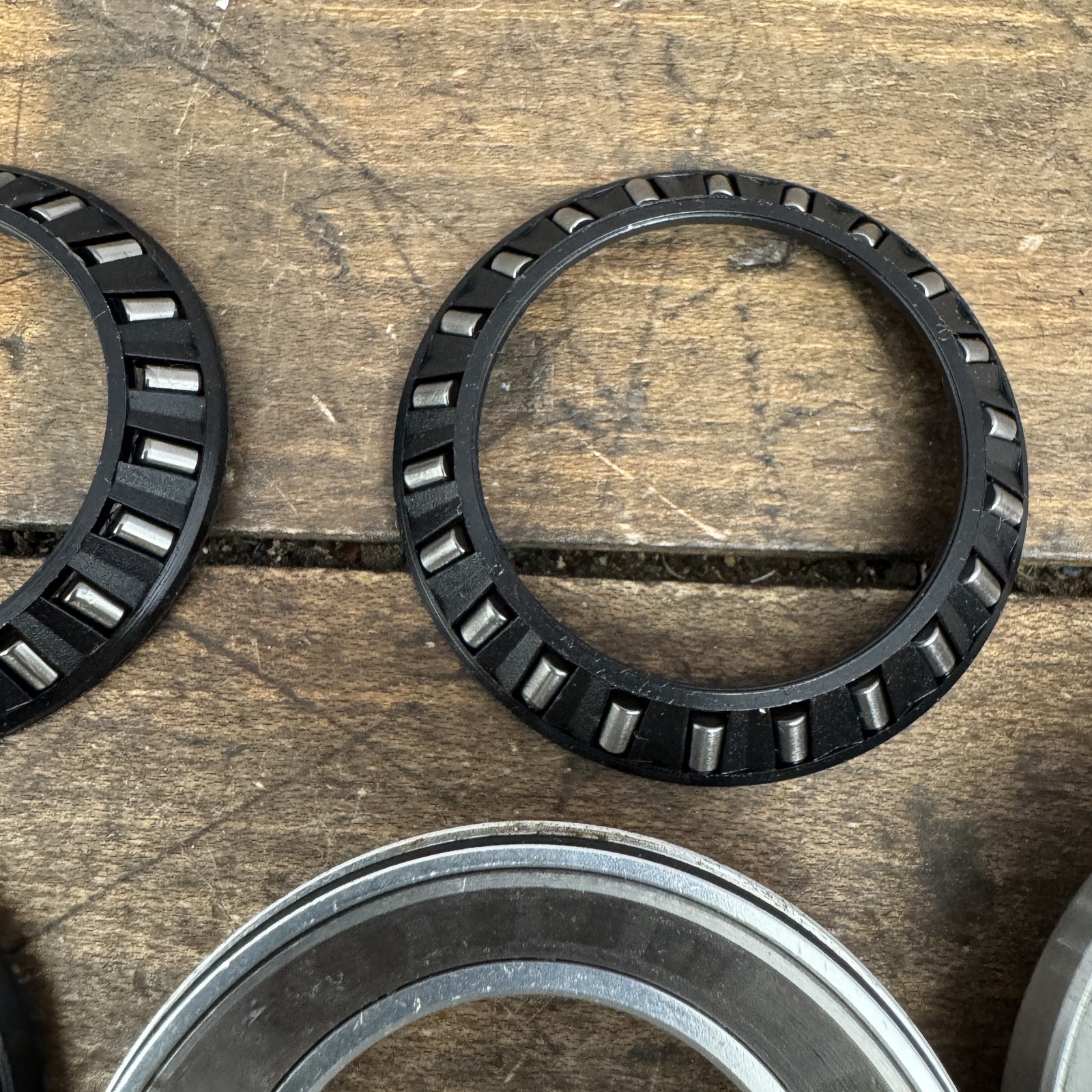 Odyssey Toro Pro 1 1/8 Threaded Headset 34mm 90s MTB Silver NOS Needle Bearings