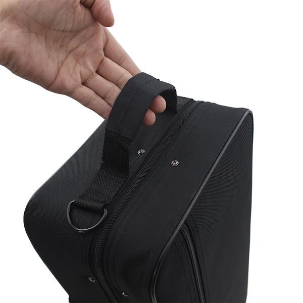 Small Sized Oxford Cloth Box with Straps For Instruments Black