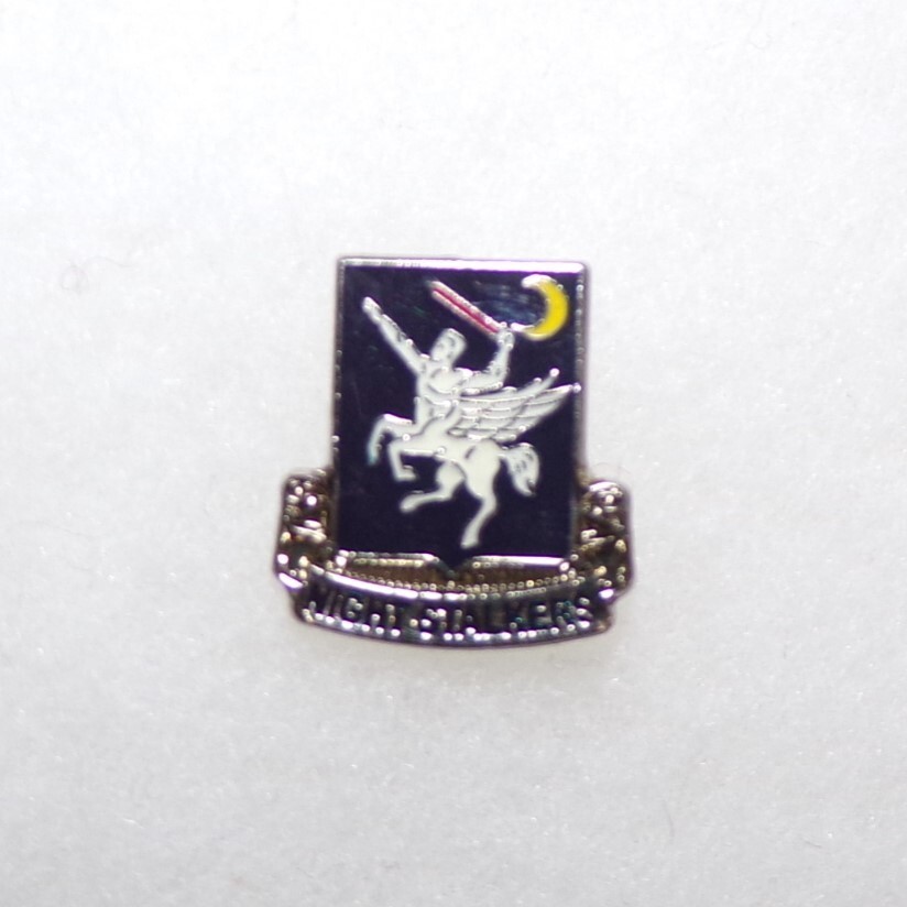 US Army 160th SOAR Special Operations Aviation Regiment Nightstalkers Lapel Pin