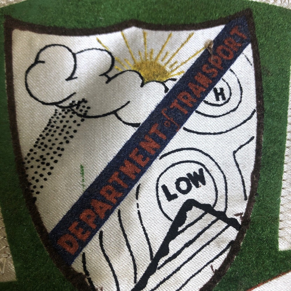 WW2 METEOROLOGICAL DIV. Canada GOOSE FLIGHT JACKET PATCH WWII