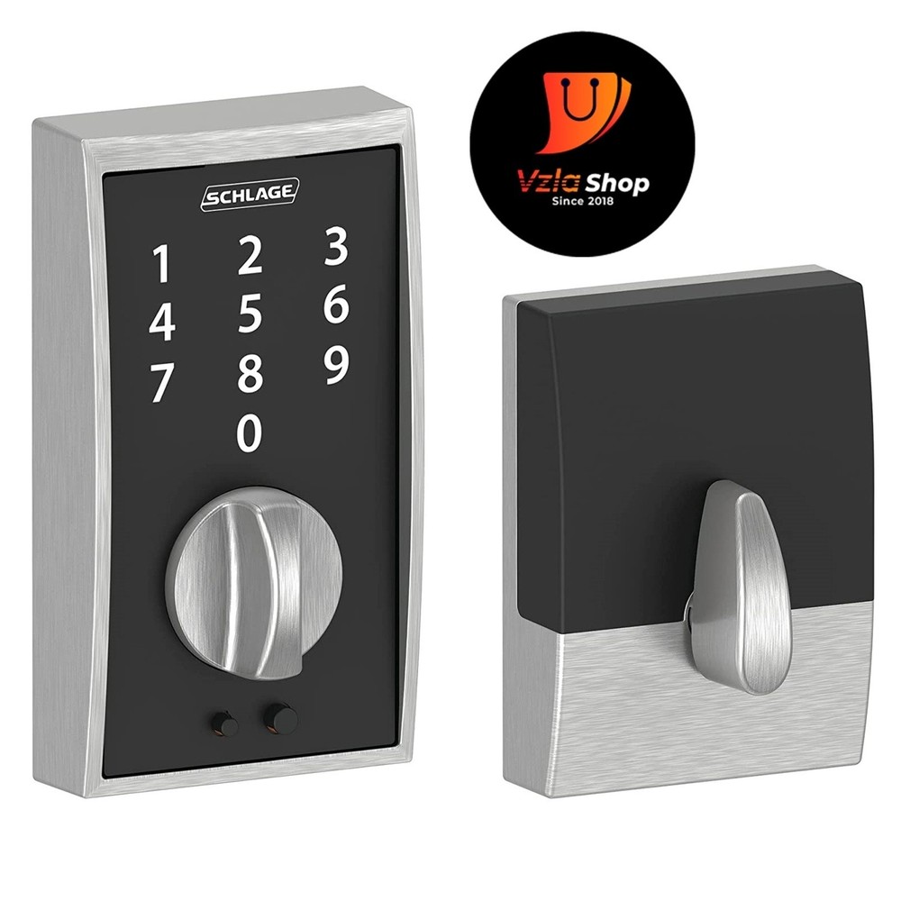 Touch Keyless Touchscreen Electronic Deadbolt Lock (OPEN BOX-NEVER USED)