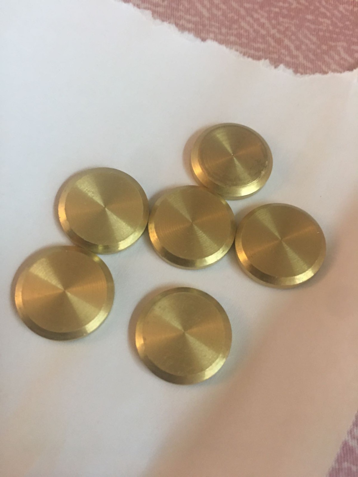 FISHER tube amplifier Knob Brass Cap – Custom Made