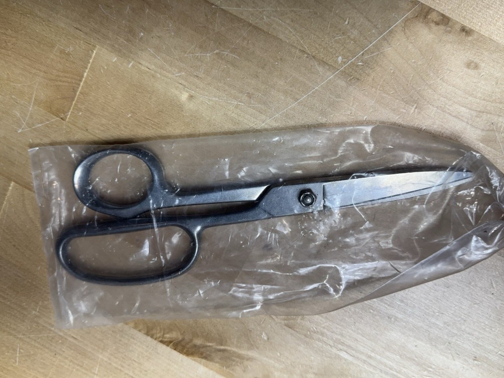 WOLFF 9" All Metal Straight High Leverage Shear 504 Kitchen Scissors