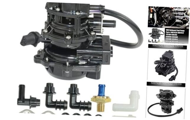 Replacement Fuel Pump Kit for Johnson and Evinrude Outboard Motors 1991