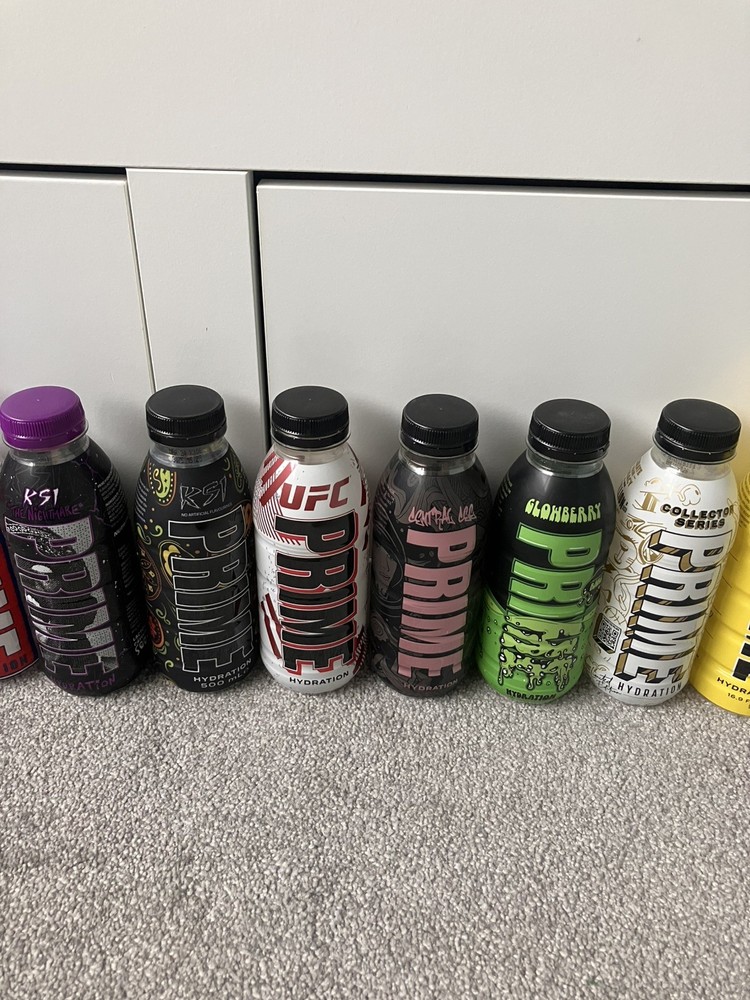 Rare Prime Empty Bottles Exlusive