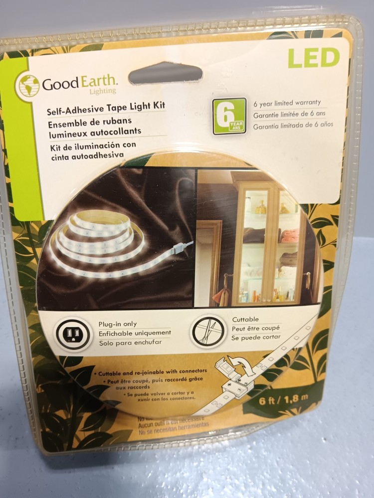 GOOD EARTH SELF -ADHESIVE TAPE LIGHT KIT
