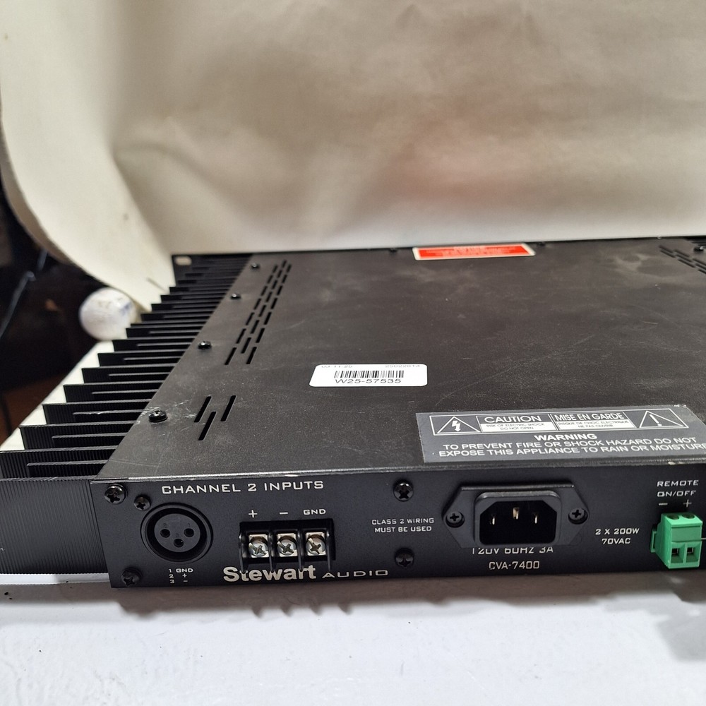 Stewart Audio CVA 7400 Amplifier