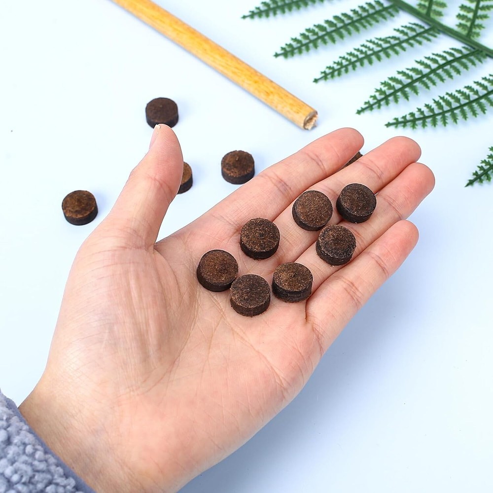 20pcs Billiard Pool Cue Tips Pool Stick Replacement Tips w/ Storage Box for Pool