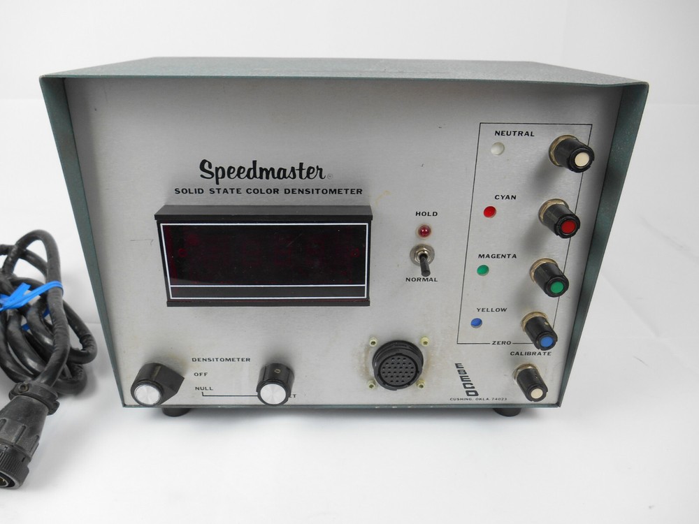 Eseco Speedmaster Reflection Densitometer Model R-75D + Check Plaques