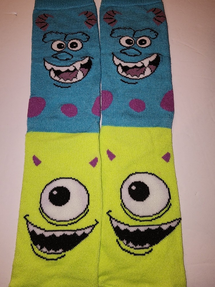 New Pixar Monsters Inc. Socks