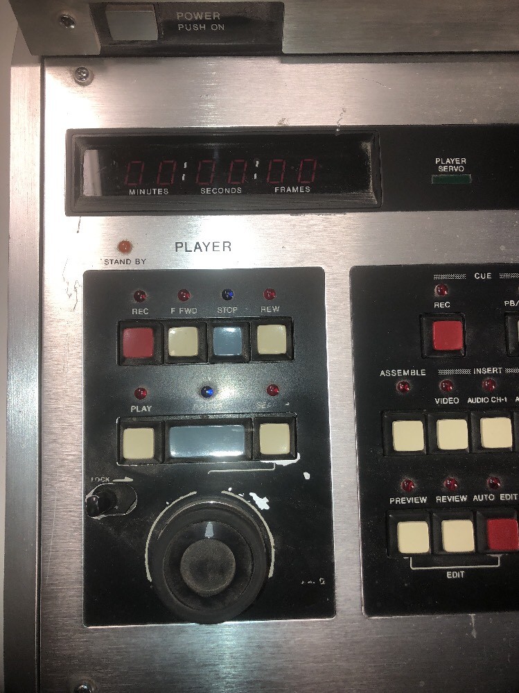 BVE-500 A SONY U-Matic Professional Automatic Editing Control Unit