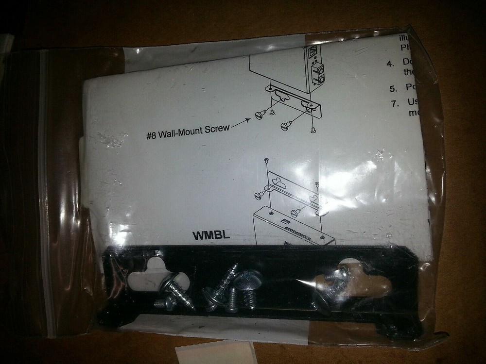 NIB Transition Wall Mount Bracket 4In WMBL .... EACH SET ..........