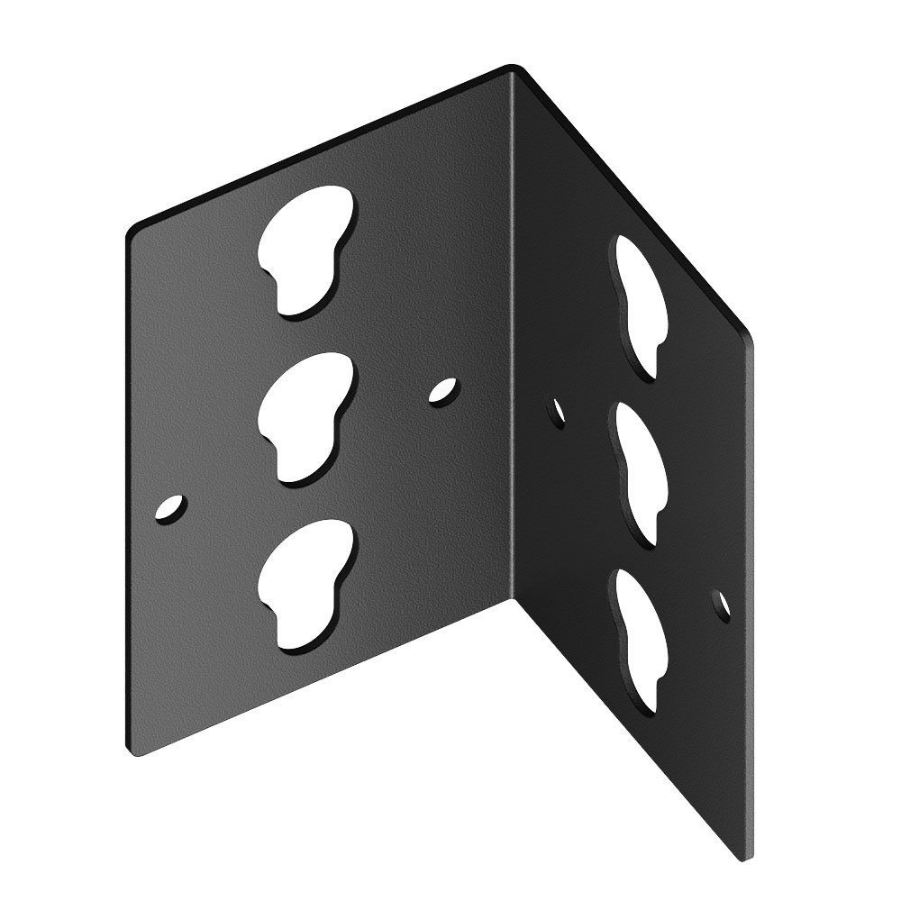 NavePoint Right Angle Bracket Adapter for Toolless Vertical Managers