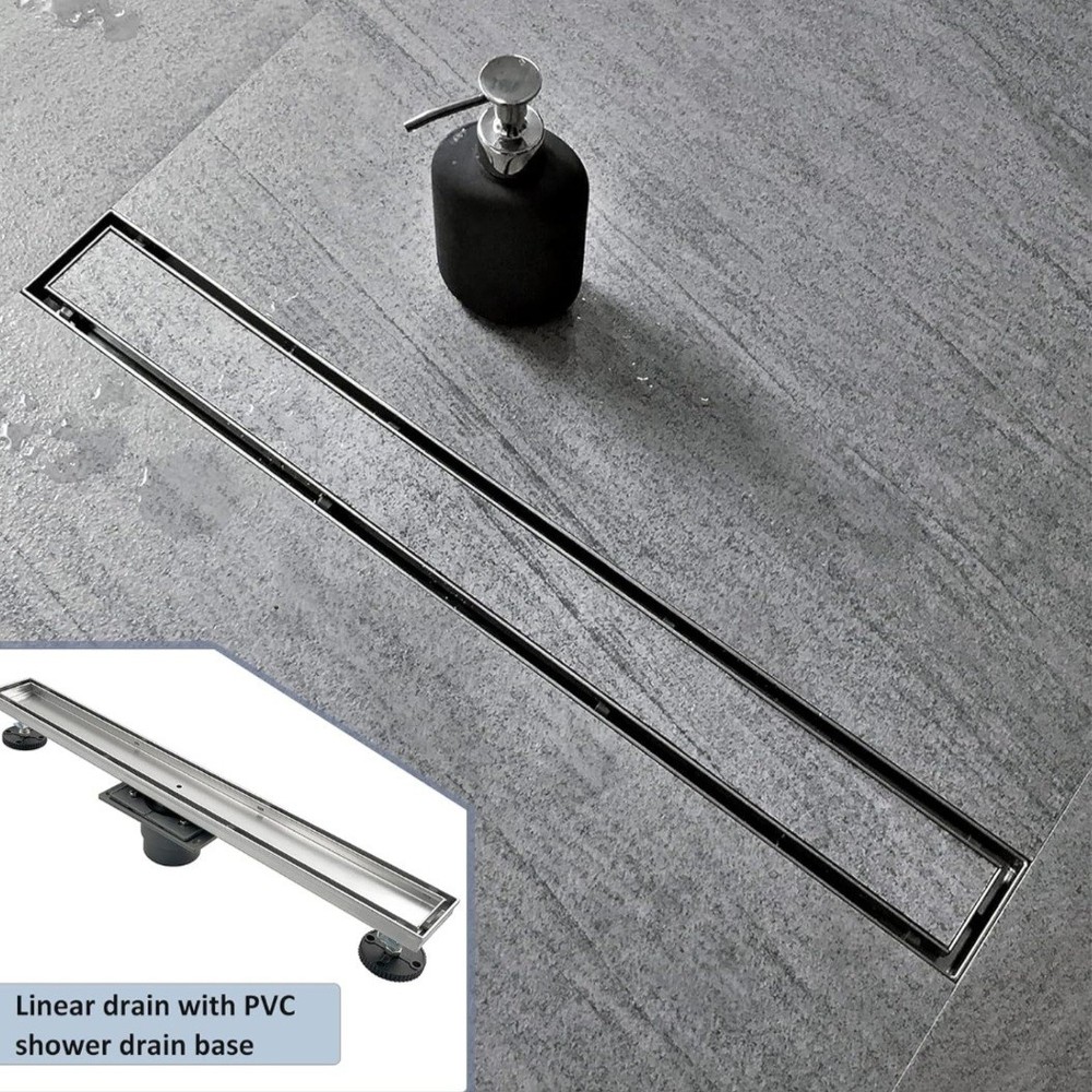Neodrain 18 Inch Linear Shower Drain with Tile Insert Grate(Ms221)