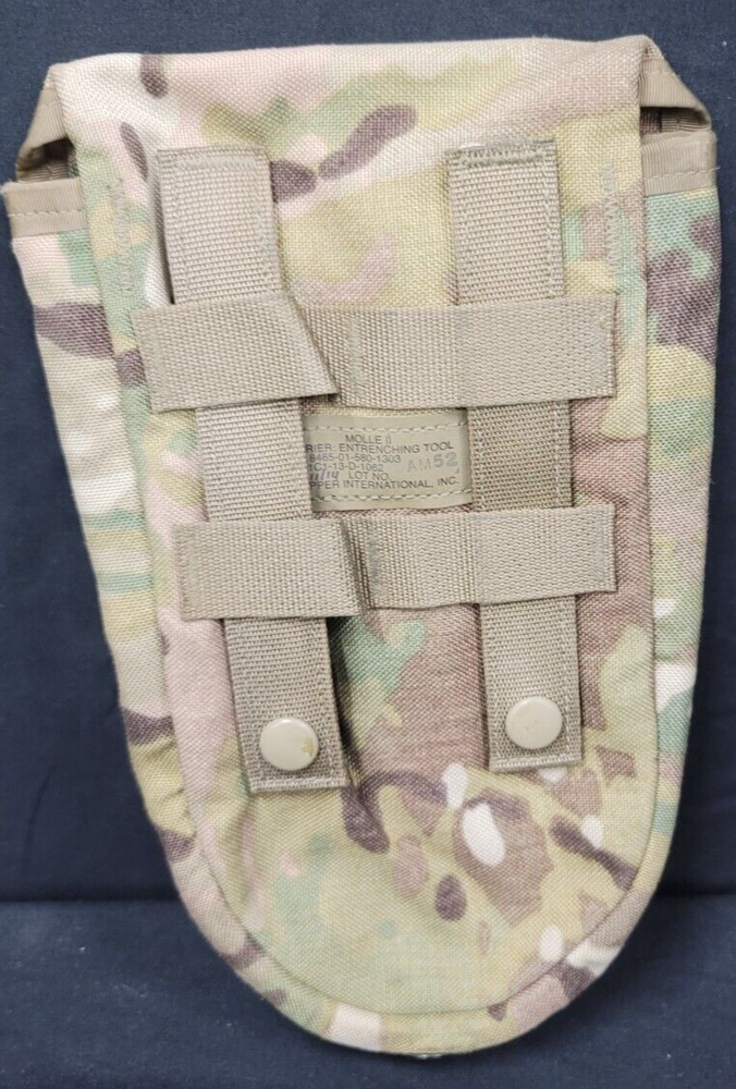 USGI OCP Multicam Molle II Entrenching Tool E-Tool Carrier Pouch VGC
