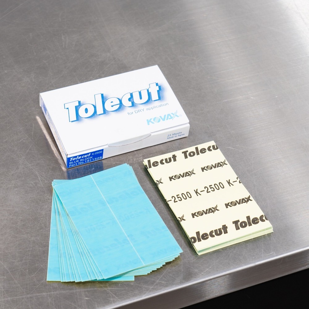 Eagle Abrasives Tolecut 8 Cut Sheets Blue P2500 | 25 Pack