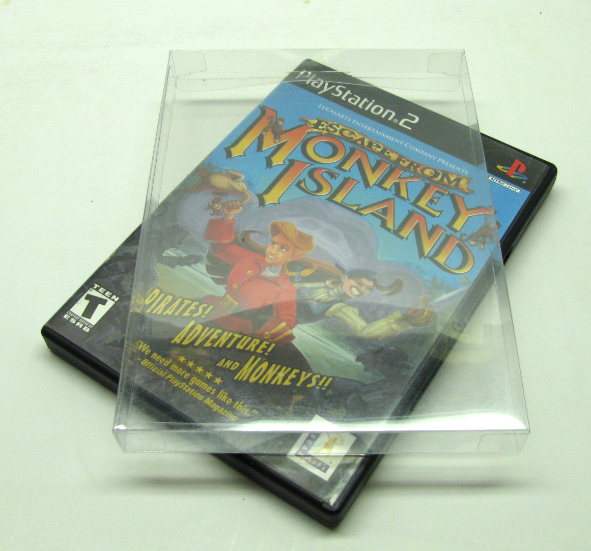 10X SONY PLAYSTATION PS2 CIB GAME - CLEAR PROTECTIVE BOX PROTECTORS SLEEVE CASE