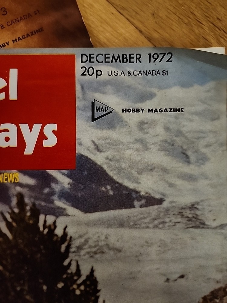 model railways magazine Various 1972, 73, 74