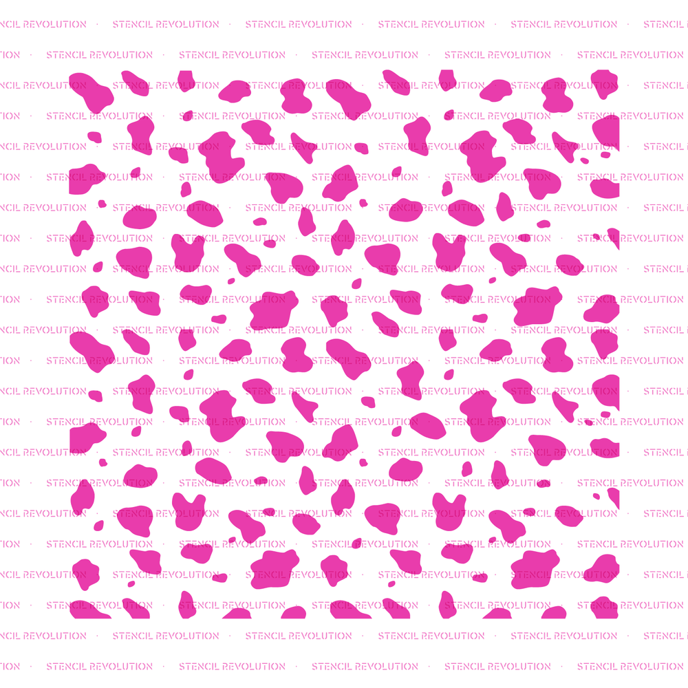 Dalmatian Cookie Stencil - Durable & Reusable Mylar Stencils