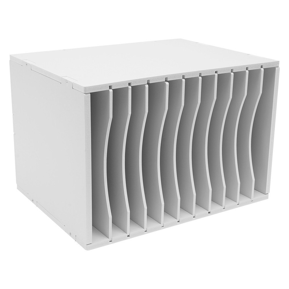 Sorter Vertical Desktop 11 Compartment Multi-functional Durable Laminate Finish