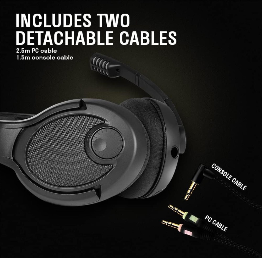 Drop + EPOS PC38X Wired Gaming Headset PC PS XBOX MAC - Black
