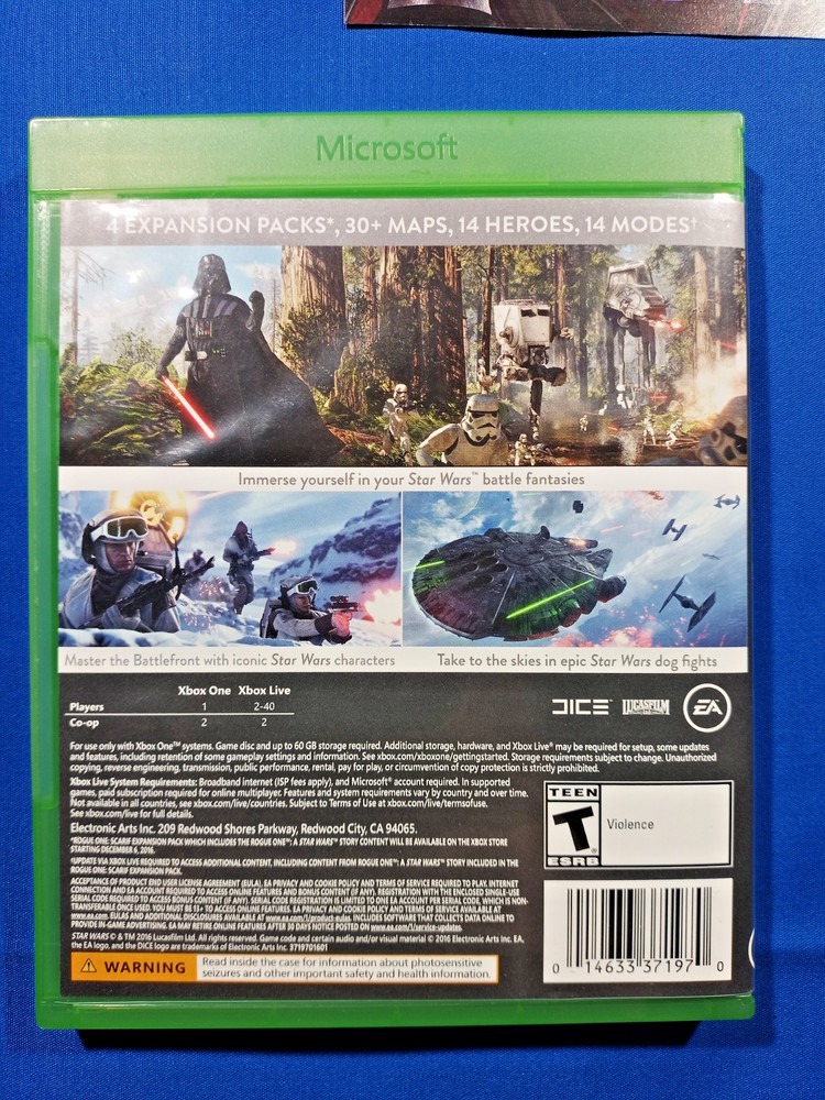 Star Wars Battlefront 1 The Ultimate Edition CASE ONLY
