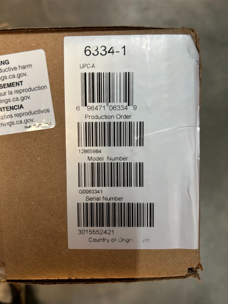 Generac G0063341 Nema 1 Transfer Switch 100 Amp