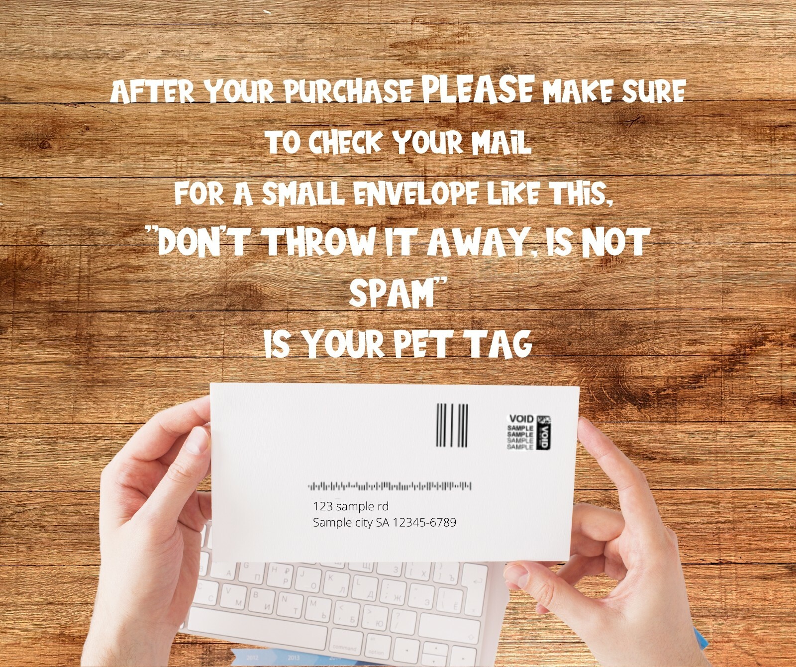 LASER ENGRAVED PERSONALIZED PET TAG ID DOG CAT NAME TAGS DOUBLE SIDE