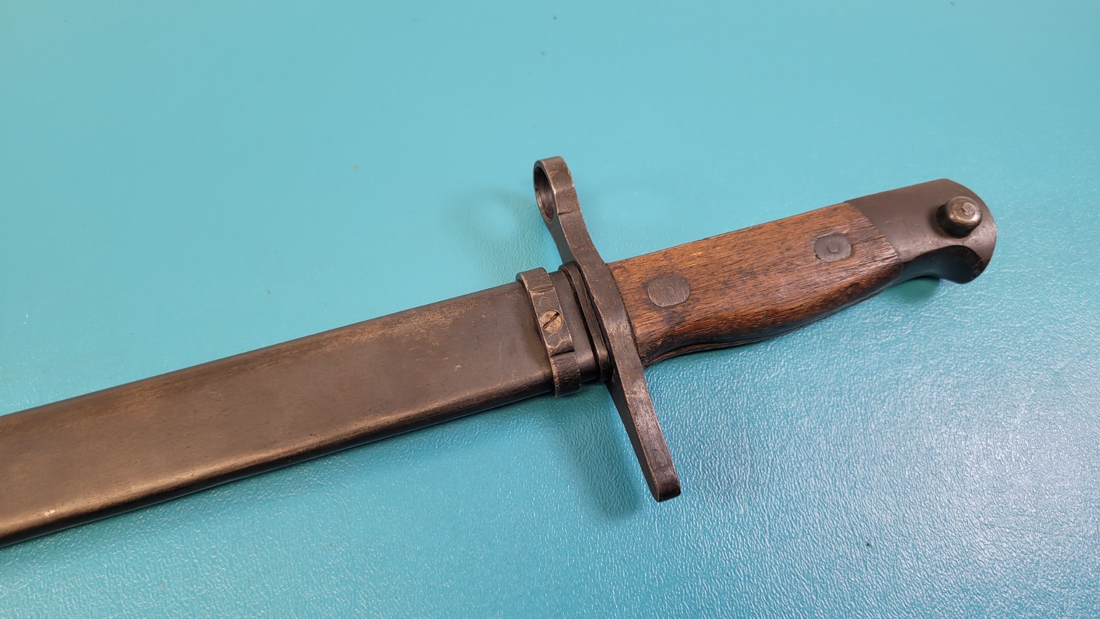 WWII Japanese Type 30 Rifle Bayonet TALW Arsenal Low S/N# + Scabbard TR843