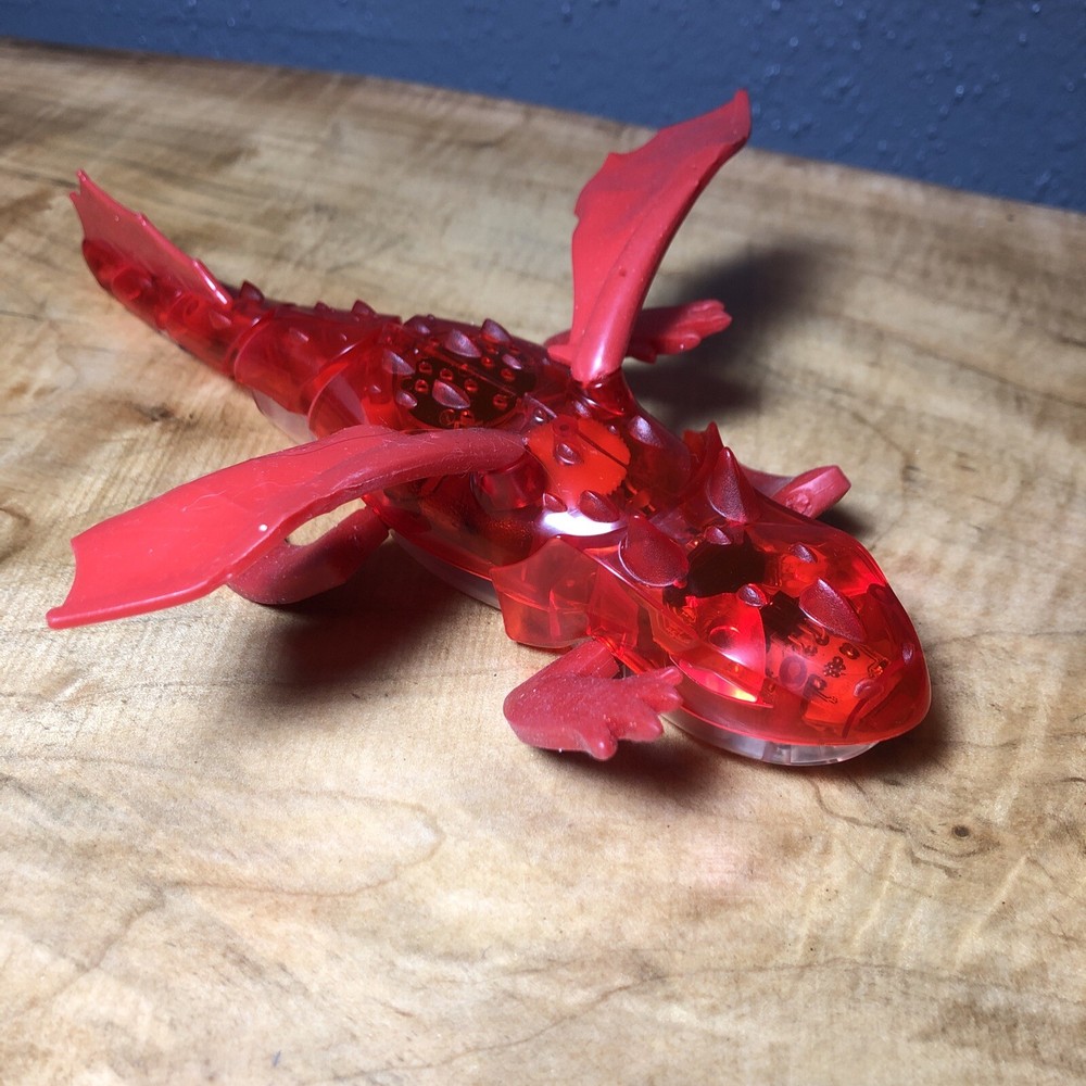 HEXBUG Red Dragon Rechargeable Toy Does Not Include Remote Powers Up With Sound