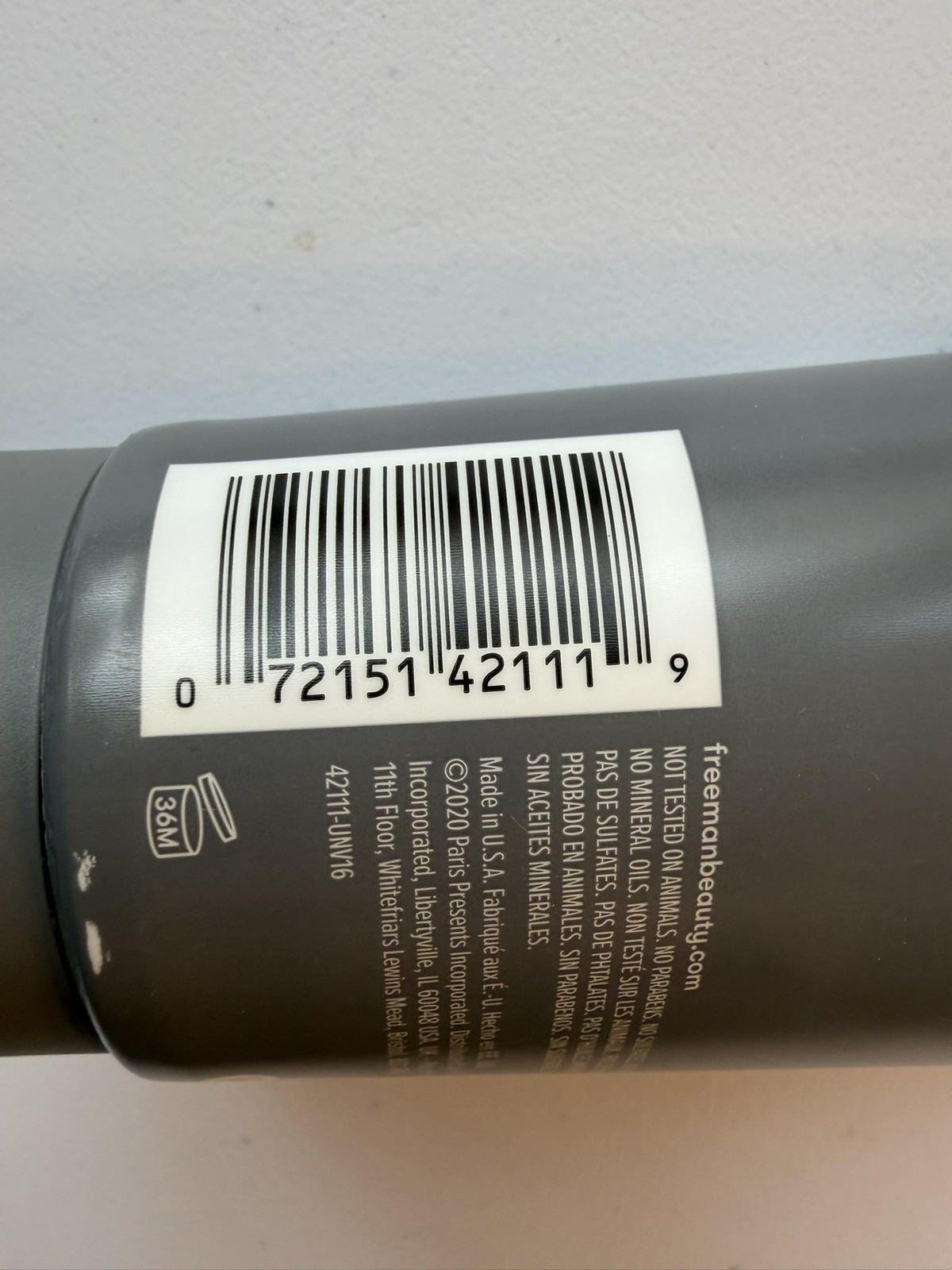 Freeman Exfoliating Gel Mask + Scrub Charcoal Black Sugar 6 Fl Oz Face Skincare