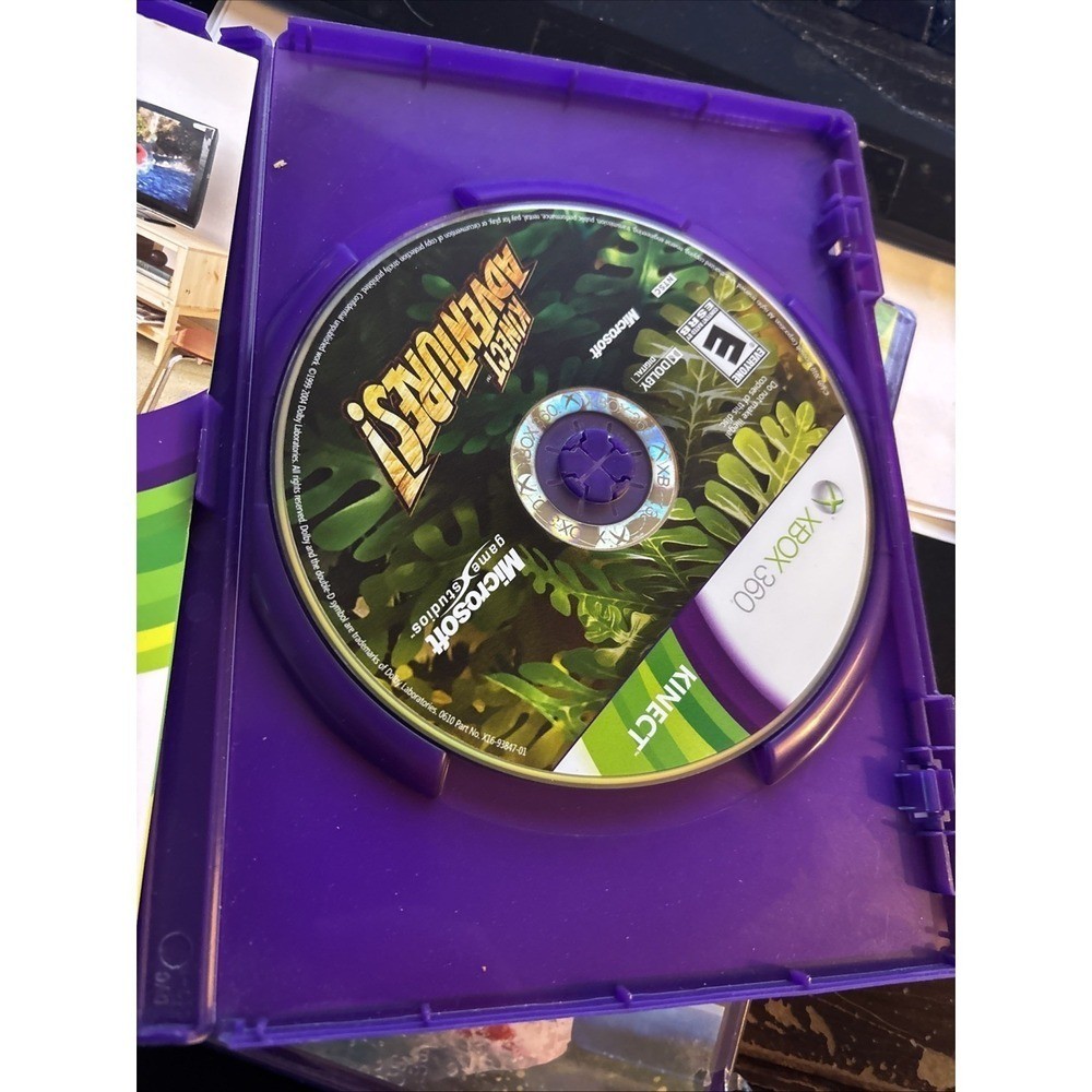 Microsoft Xbox 360 Kinect Adventures! Complete With Manual A+