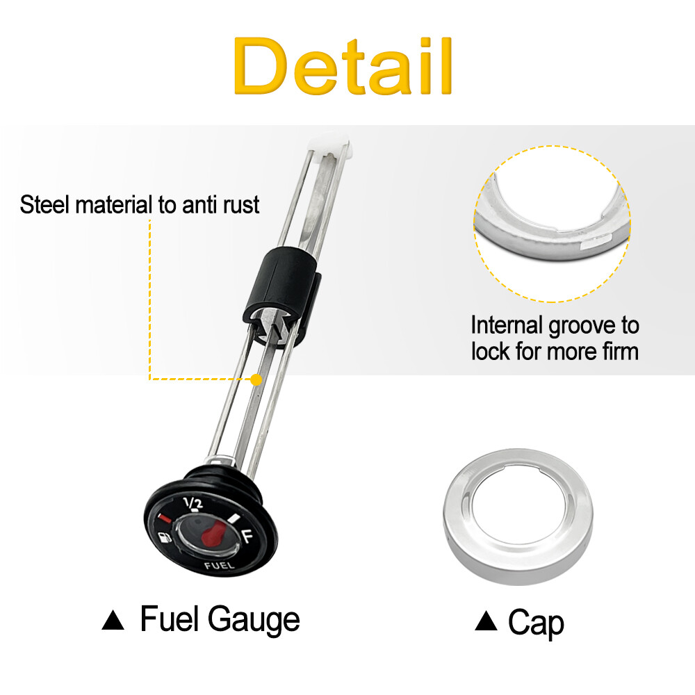 Fuel Gas Tank Level Gauge Meter for Kawasaki Bayou 220 250 300 400 1988-2011