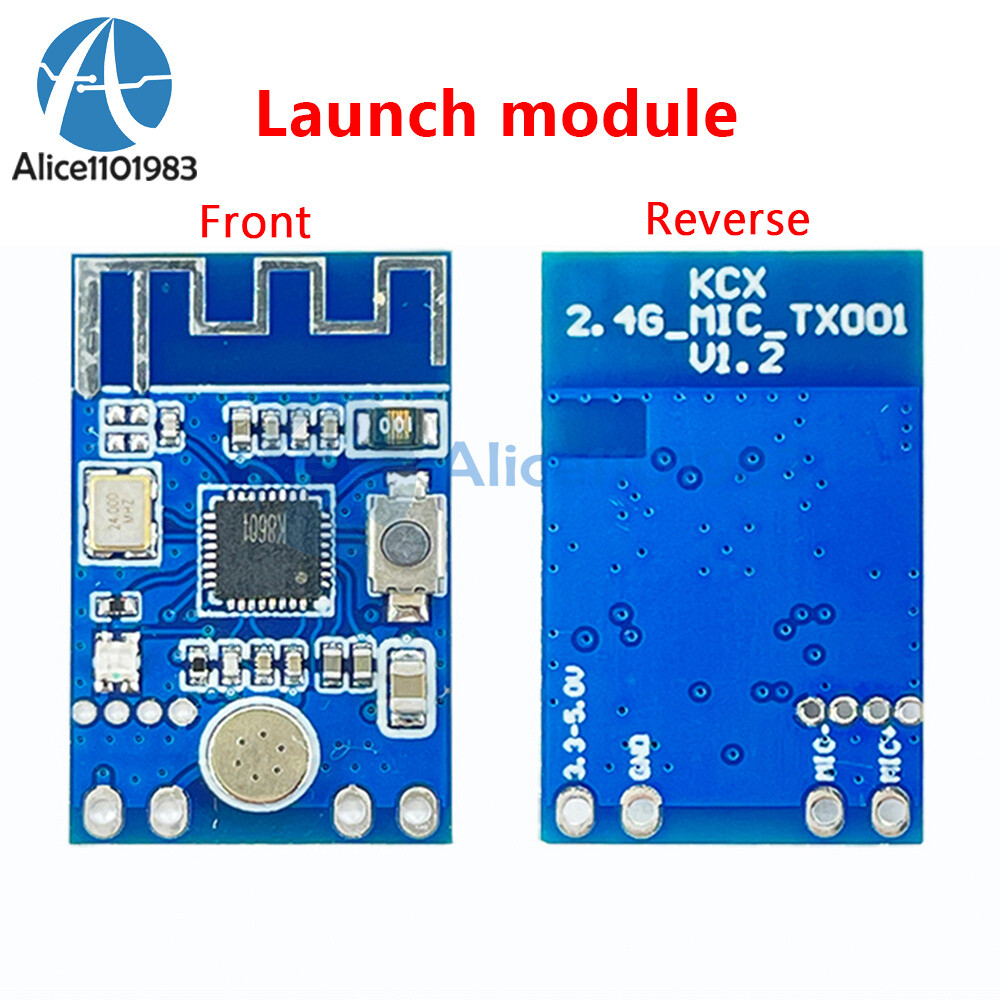 2.4G Wireless Microphone Audio Signal Transmitting Module Receiving Module