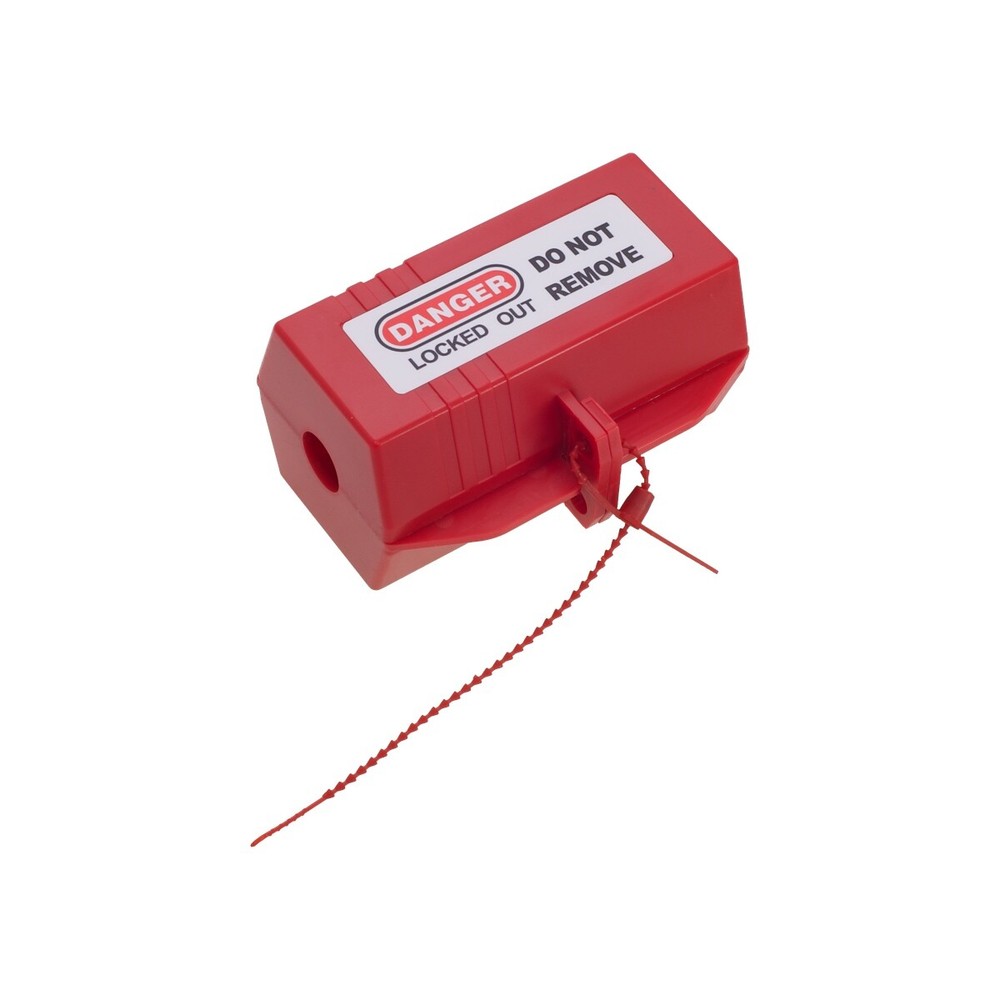 Medium Plug and Hose Box Lockout Device, 18mm round hole