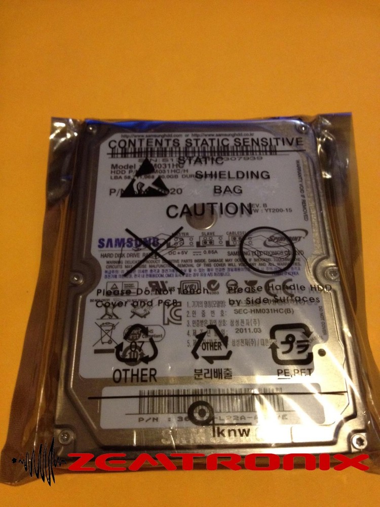 MyGIG RER 30Gb Replacement Hard Drive with Original Software