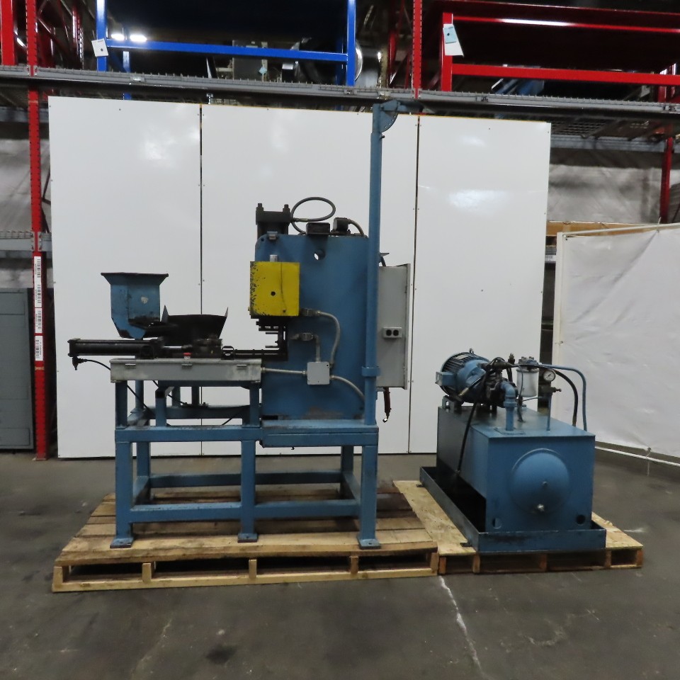 Semi Automatic C Frame Hydraulic Assembly Press 208/230/460V 3Ph