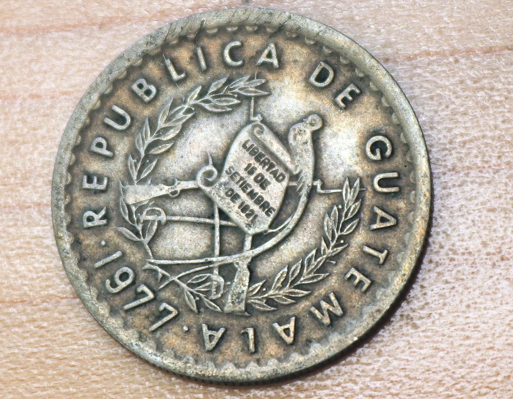 1977 Guatemala 10 Centavos