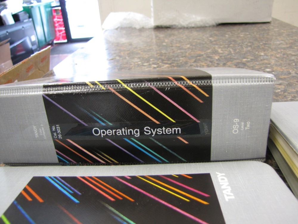 Tandy Color Computer 3 Multi-Vue OS-9 Level Two Development System Binder only