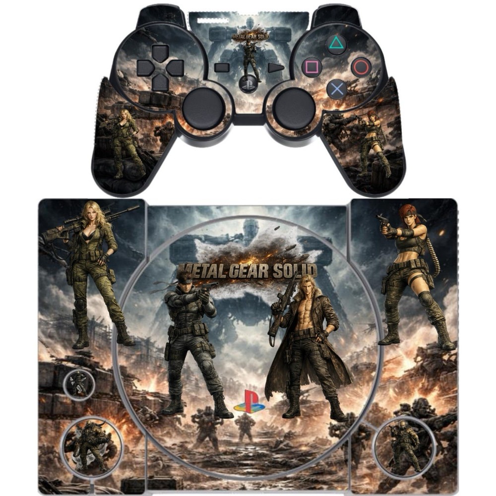 PS1 Console Custom Skin Covers