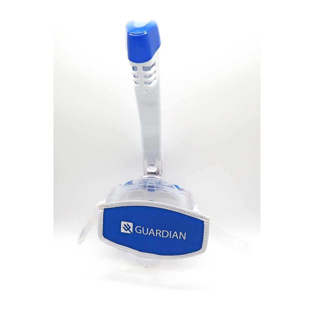OMNI Integrated Snorkel Combo, White/Blue