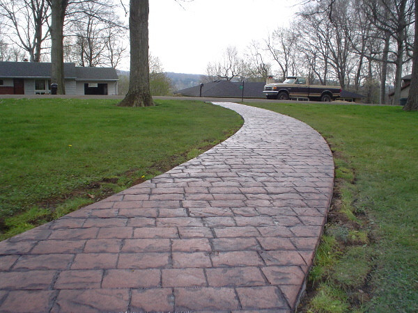 Roman Cobble | 5 pc. Decorative Concrete Stamp Set by Walttools