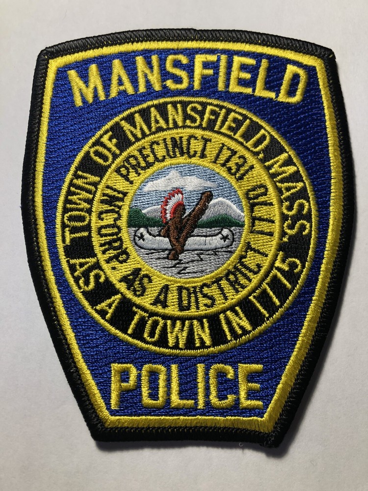 Mansfield Massachusetts Police Patch