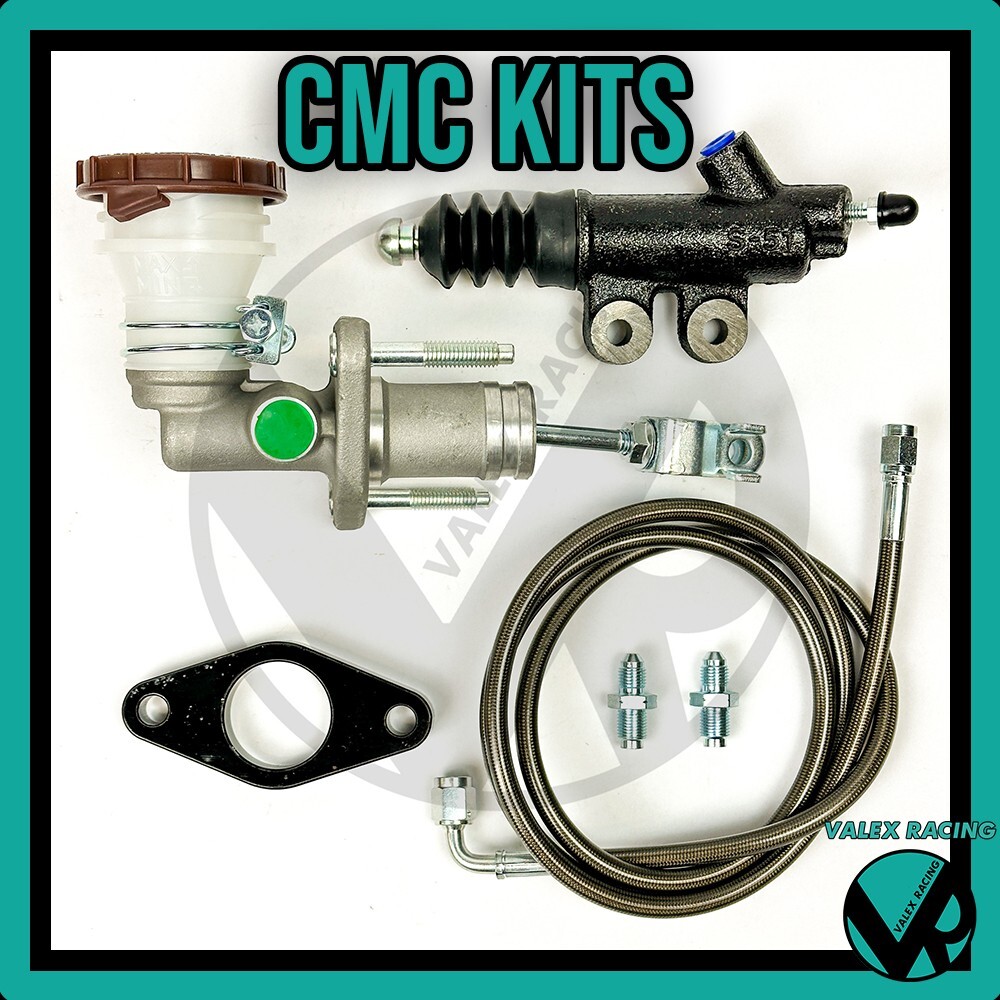 Exedy CMC & Slave Cylinder w Silver Clutch Line Kit For 06-11 Honda Civic Si