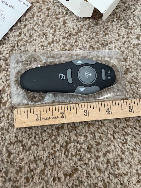 NEW!! PPT Wireless Presenter Expert - Laser Pointer in a Remote Control with USB