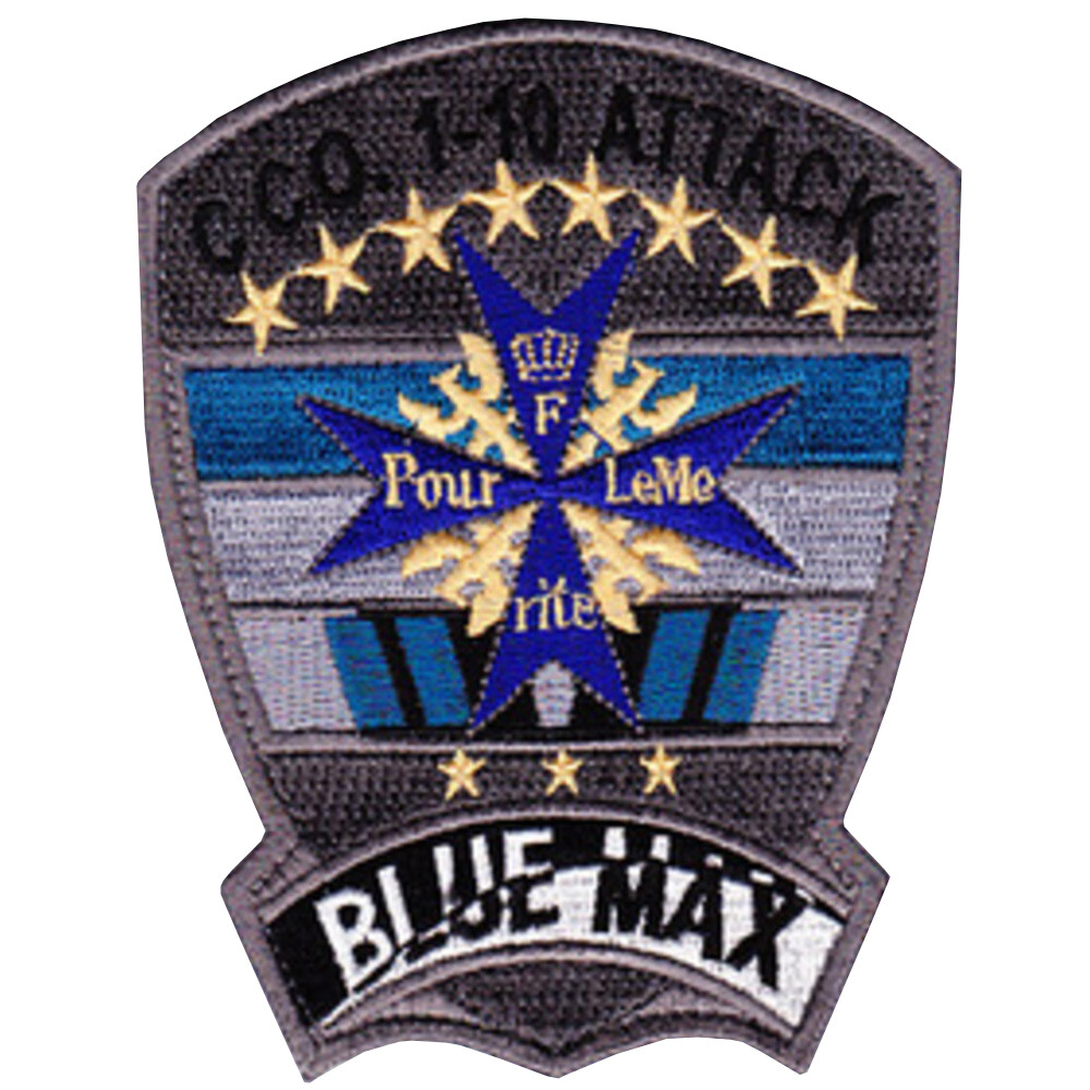 1st Squadron 10th Aviation Attack Mountain  Division C Troop OD Patch Hook And