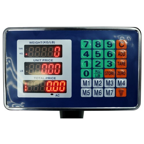 660 LBS weight calculation digital scale platform scale Electronic scale black