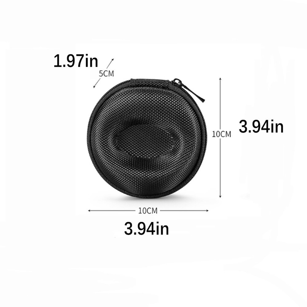 EVA Smart Watch Storage Case Zipper Protective Box Travel Organizer Shockproof