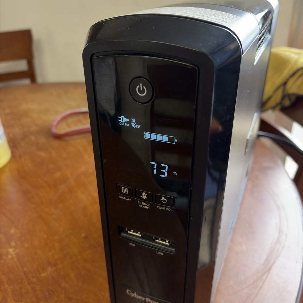 CyberPower 1500VA Sine Wave Battery Back Up System